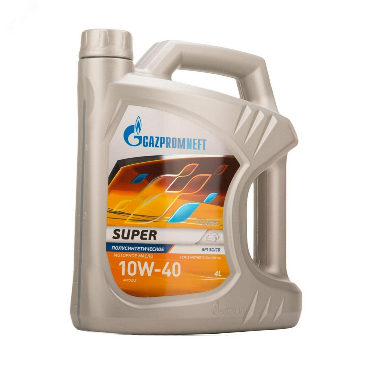 Изображение товара Газпромнефть Super 10W-40 канистра 4л - полусинтетическое моторное масло для легковых авто