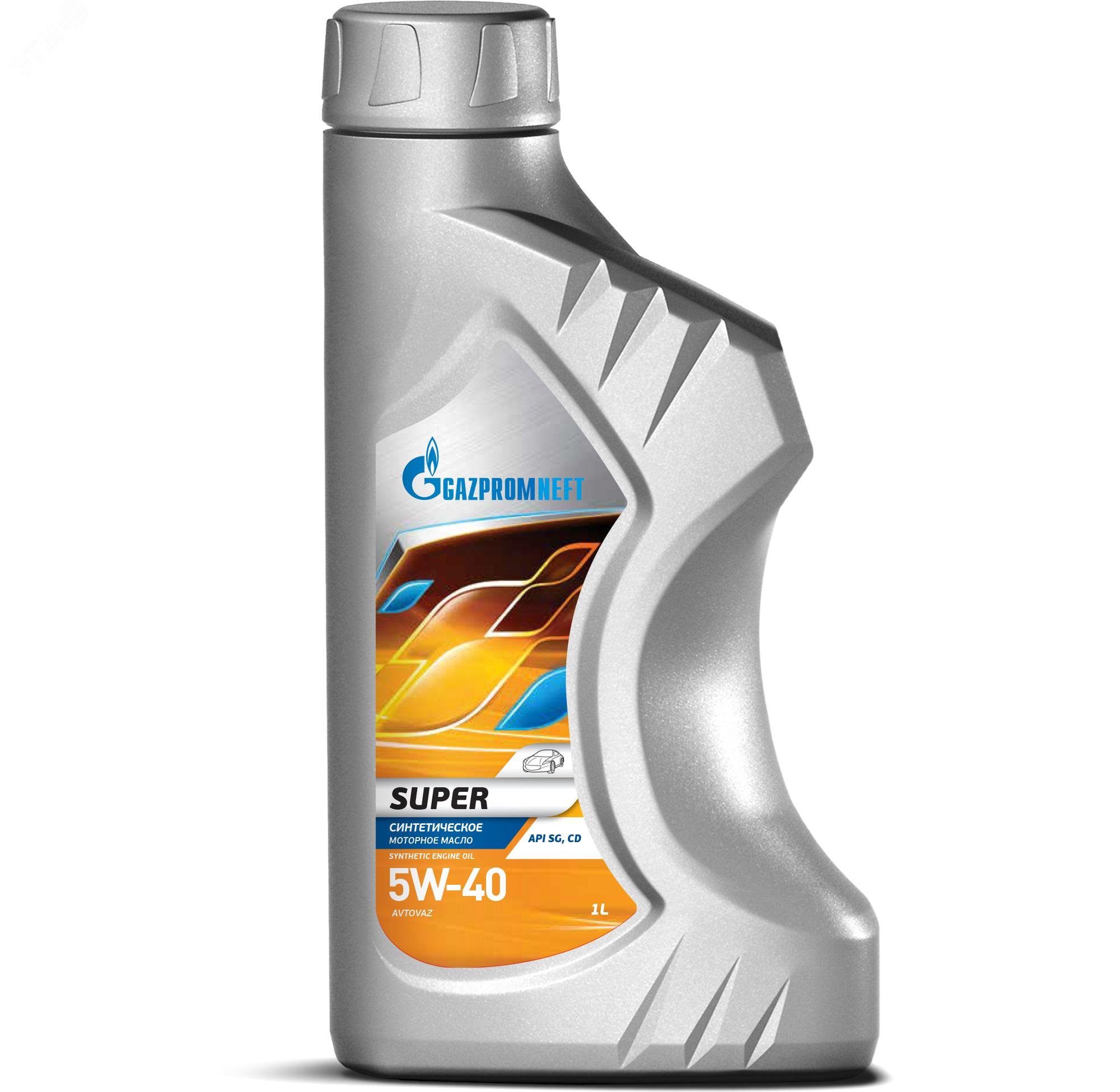 Изображение товара Масло моторное Gazpromneft Super 5W-40 API SG/CD (1 л) (шт) Изображение товара Масло моторное Gazpromneft Super 5W-40 API SG/CD (1 л) (шт)
