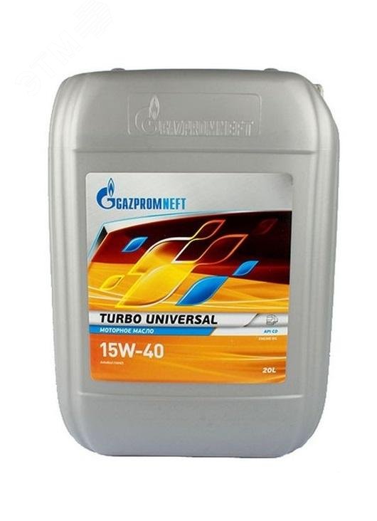 Изображение товара Gazpromneft Turbo Universal 15W-40 канистра 20л. (шт)