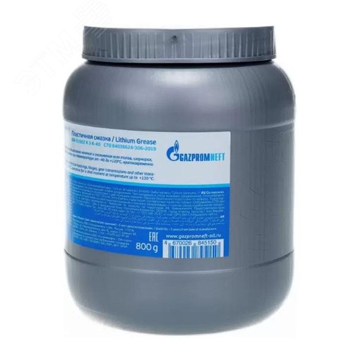 Изображение товара Многоцелевая водостойкая смазка Gazpromneft ЛИТОЛ 0.8 кг (шт)
