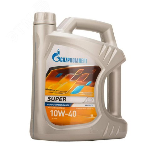 Изображение товара Gazpromneft Super 10W-40 канистра 4л. (шт)