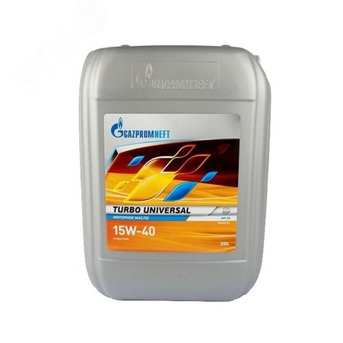 Изображение товара Gazpromneft Turbo Universal 15W-40 канистра 20л. (шт)