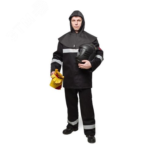 Изображение товара Костюм сварщика мужской летний КСв 124w 3 класс защиты, р. 112-116/182-188 (компл)