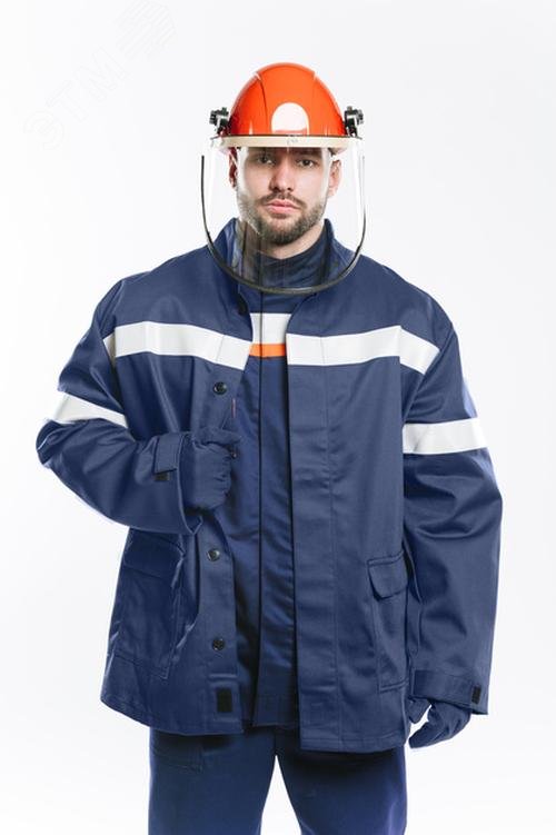 Изображение товара Куртка-накидка от электрической дуги СПн04-Л II 9 кал/см2 защитная летняя