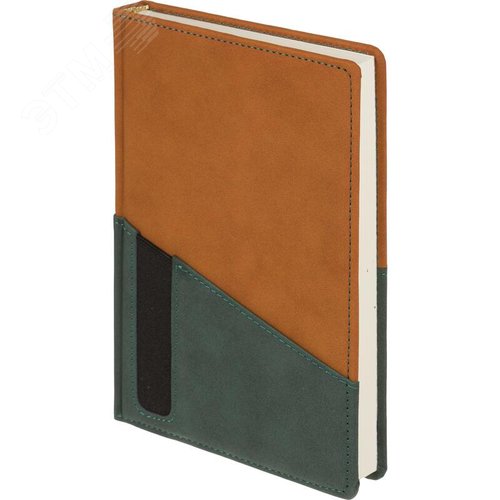 Изображение товара Ежедневник недатированный Attache Selection Western искусственная кожа Soft Touch А5 160 листов коричневый (шт)