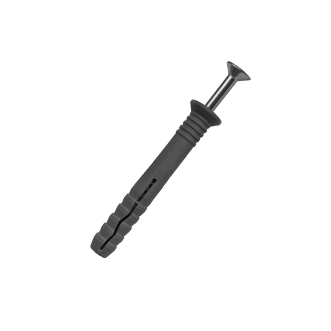 Дюбель-гвоздь 8х80 потайной бортик полипропилен