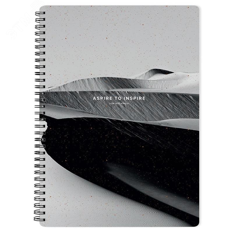 Изображение товара Бизнес-тетрадь Be Smart Sence А4 96 листов в клетку на спирали (обложка с рисунком, матовая ламинация) (шт)