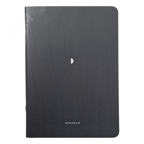 Изображение товара Бизнес-тетрадь Be Smart Minimalism A5 40 листов черная в клетку на скрепке (150x210 мм) (шт)