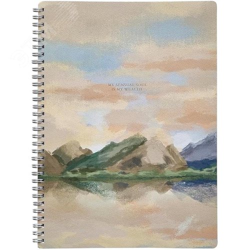 Изображение товара Бизнес-тетрадь Be Smart View А4 96 листов в клетку на спирали (обложка с рисунком, матовая ламинация) (шт)