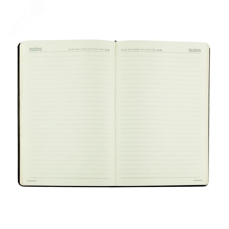 Изображение товара Ежедневник недатированный Bruno Visconti Megapolis искусственная кожа А5 160 листов черный (золотистый обрез) (шт)