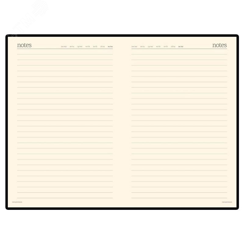 Изображение товара Ежедневник недатированный Bruno Visconti Megapolis искусственная кожа A6 100 листов красный (шт)