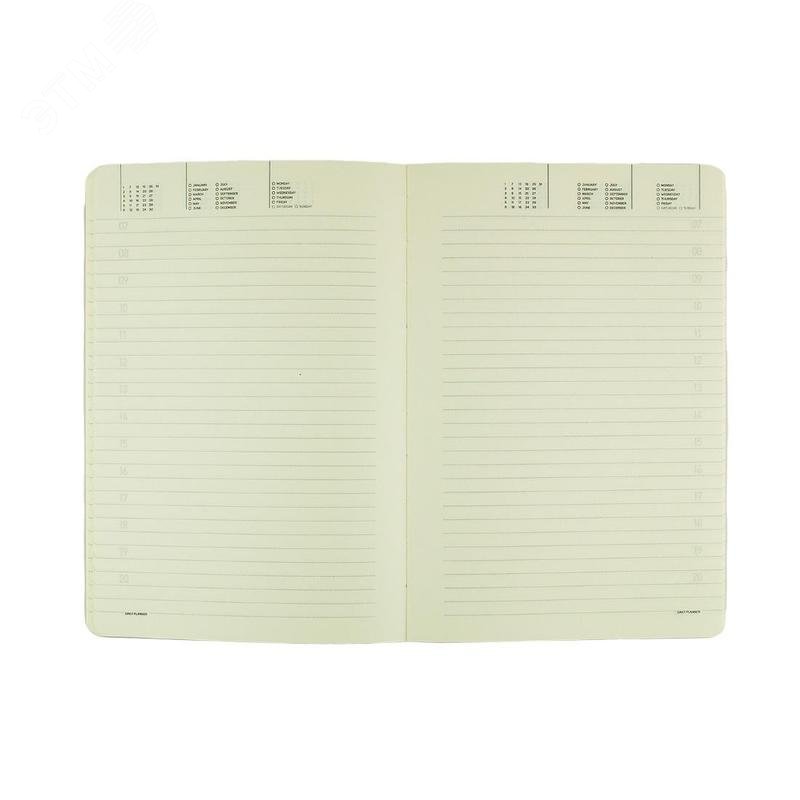 Изображение товара Ежедневник недатированный Bruno Visconti Megapolis Flex искусственная кожа Soft Touch А5 136 листов зеленый (шт)