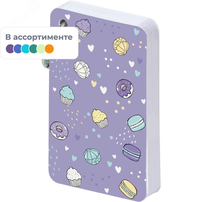 Изображение товара Блокнот Bruno Visconti Smart Journal А7 110 листов без линовки на кольце