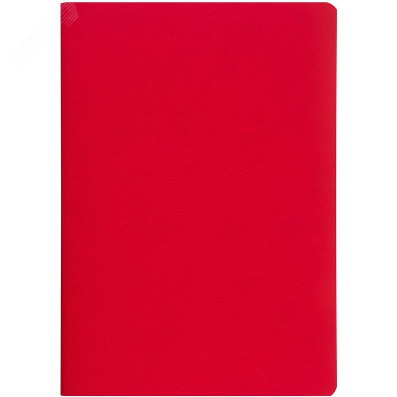 Изображение товара Бизнес-тетрадь Bruno Visconti А5 60 листов красная в клетку на декоративной нити Soft Touch (147х210 мм) (шт)