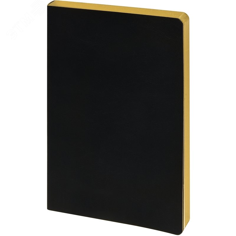 Изображение товара Ежедневник недатированный Bruno Visconti Megapolis Nebraska Flex искусственная кожа А5 136 листов черный (золотистый обрез) (шт)