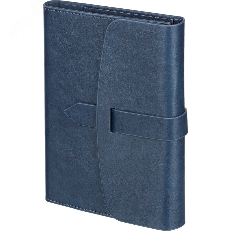 Изображение товара Ежедневник недатированный Bruno Visconti Senate искусственная кожа А5 136 листов синий (шт)