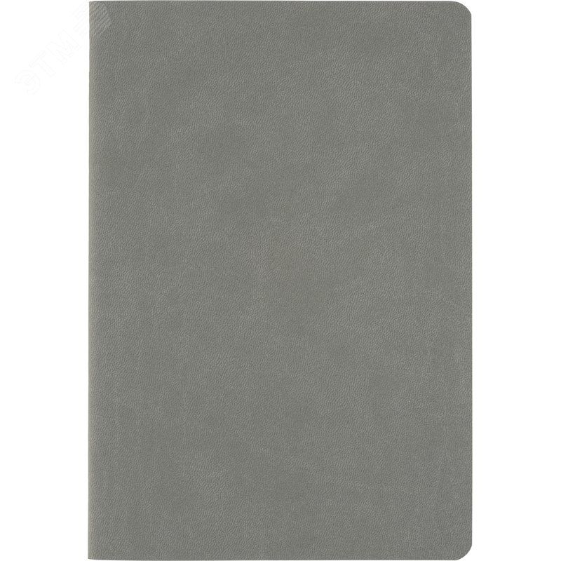 Изображение товара Бизнес-тетрадь Bruno Visconti Megapolis А5 60 листов серая в клетку на сшивке Soft Touch (147х210 мм) (шт)