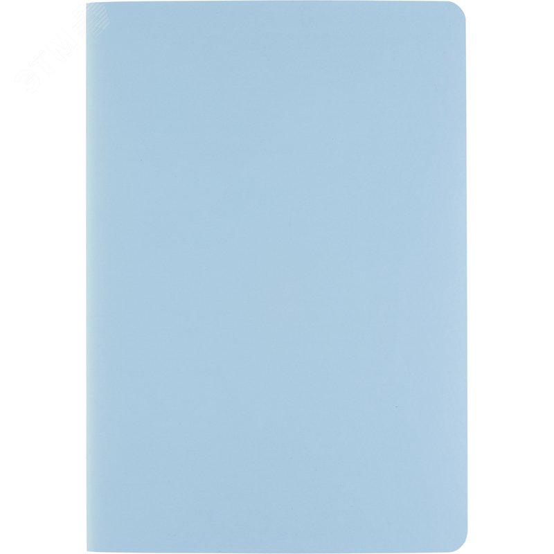 Изображение товара Бизнес-тетрадь Bruno Visconti Megapolis Velvet el А5 60 листов голубая в клетку на сшивке Soft Touch (147х210 мм) (шт)