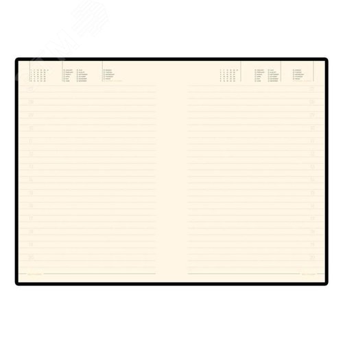 Изображение товара Ежедневник недатированный Bruno Visconti Trend искусственная кожа A5 136 листов зеленый (шт)