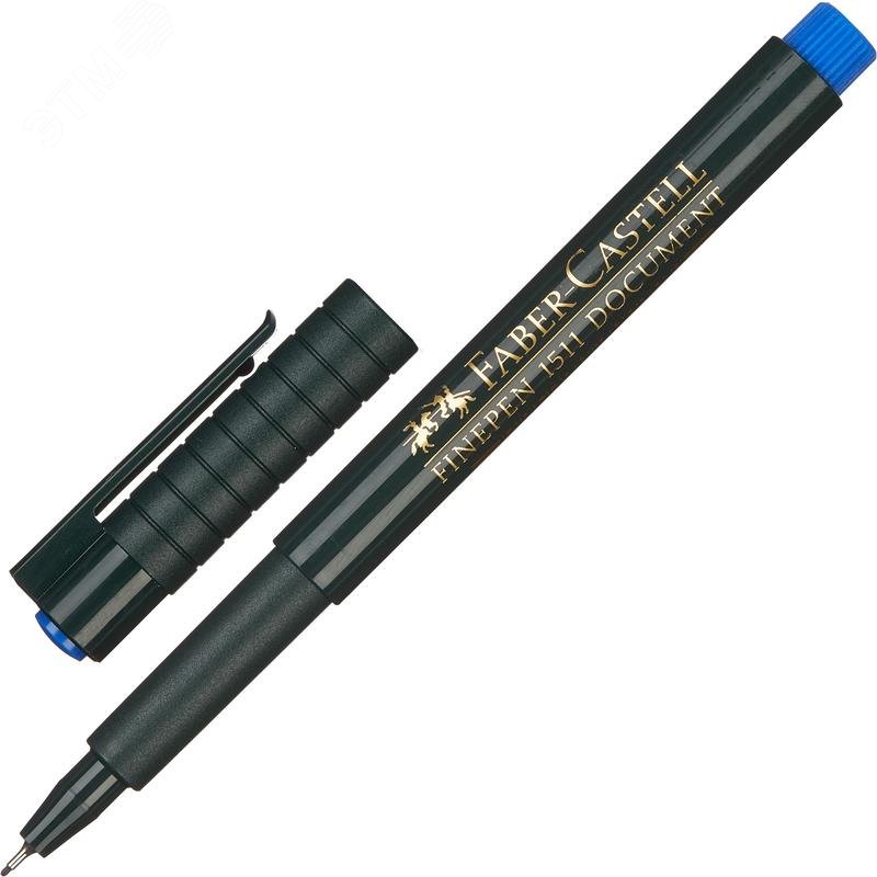 Изображение товара Линер Faber-Castell Finepen 1511 cиний (толщина линии 0.4 мм) (шт) Изображение товара Линер Faber-Castell Finepen 1511 cиний (толщина линии 0.4 мм) (шт)