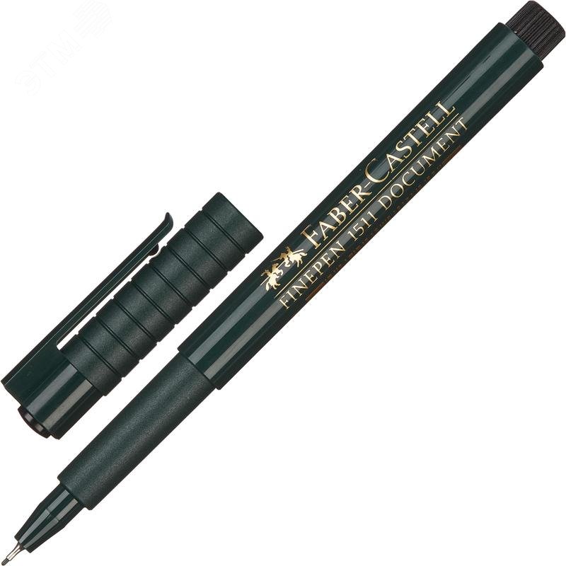 Изображение товара Линер Faber-Castell Finepen 1511 черный (толщина линии 0.4 мм) (шт) Изображение товара Линер Faber-Castell Finepen 1511 черный (толщина линии 0.4 мм) (шт)
