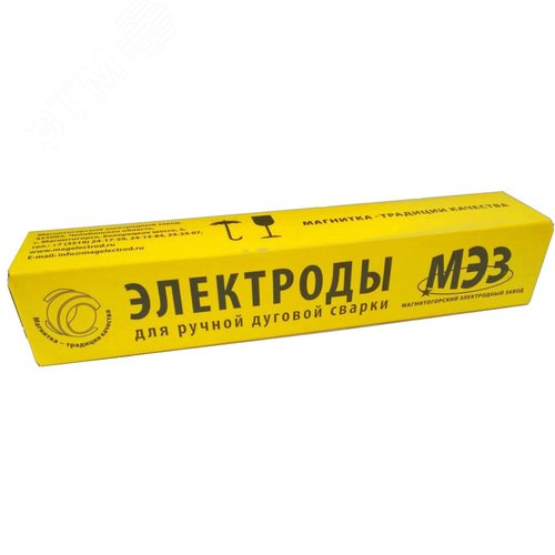 Изображение товара Электроды сварочные d=4.0мм МЭЗ Т-620 [МЭЗ] ТУ 2018 (5.5кг) (упак)