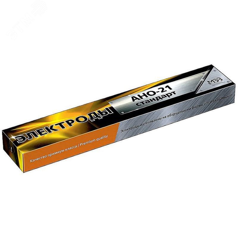 Изображение товара Электроды сварочные d=2.0мм АНО-21 СТАНДАРТ 1кг МЭЗ
