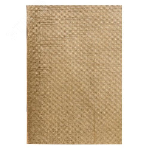 Изображение товара Бизнес-тетрадь Hatber Metallic А4 96 листов золотистая в клетку на скрепке (210x297 мм) (шт)