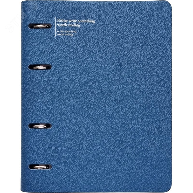 Изображение товара Тетрадь на кольцах со сменным блоком Infolio Study Prague А5 120 листов синяя