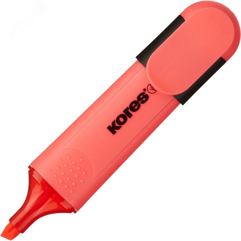 Изображение товара Текстовыделитель Kores Bright Liner Plus светло-розовый скошенный наконечник (толщина линии 0.5-5 мм) (шт) Изображение товара Текстовыделитель Kores Bright Liner Plus светло-розовый скошенный наконечник (толщина линии 0.5-5 мм) (шт)