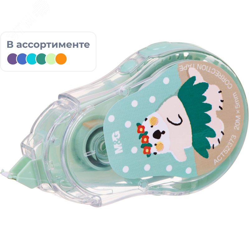 Изображение товара Корректирующая лента M&G Summer Cha Cha 5 мм x 20 м (шт)