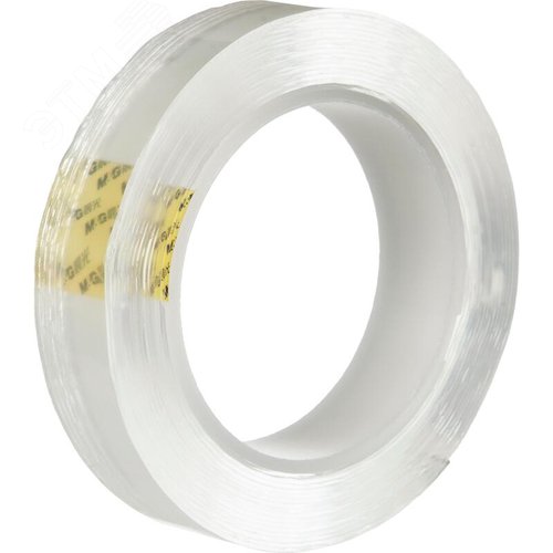 Изображение товара Клейкая лента канцелярская M&G прозрачная двусторонняя 24 мм x 5 м (шт)