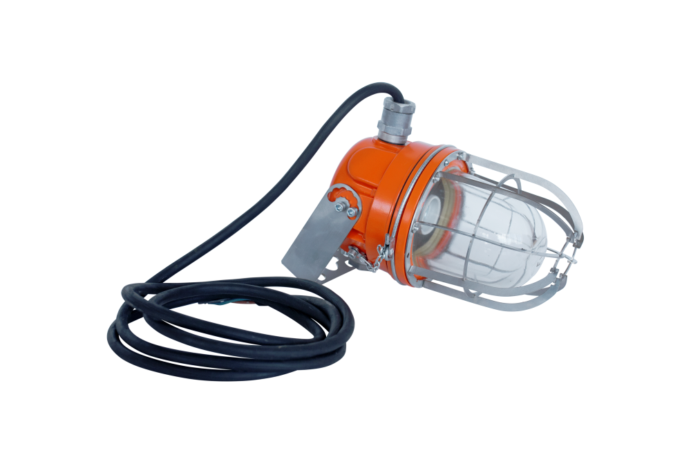 Светильник взрывозащищенный АПЛИТ Ех Ф-18(GX24q-2) переносной 1Ex d IIC T6 Gb, Ex tb IIIC T85град IP66/67 18Вт КЛЛ