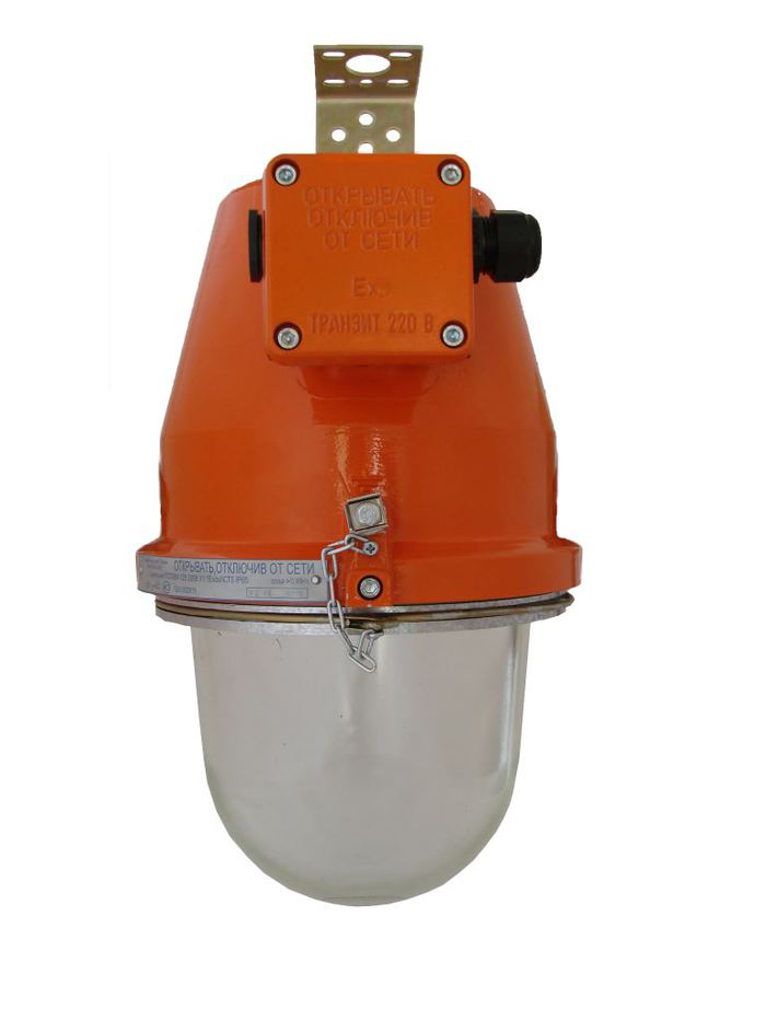 Светильник взрывозащищенный 1Ex d е IIC T5 Gb, Ex tb IIIC T100град IP66/67 100Вт ДРИ