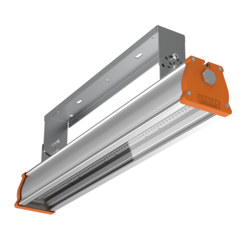 Светильник взрывозащищённый Iron GL 1Ex-48-FA-07, CRI80, 4000K, КСС Д, Лира 90град, c кабелем 1м. 3х1,5