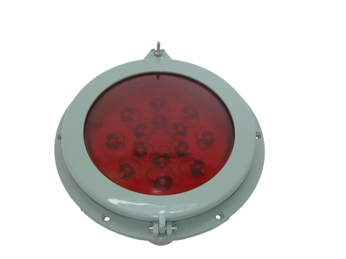 Светильник общепромышленный ля работы в сети постоянного тока с номинальным напряжением 24В IP65 27Вт LED