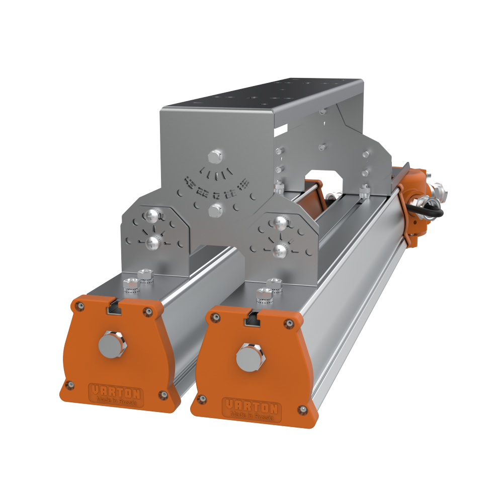 Светильник взрывозащищённый Iron GL 1Ex-96-TR-2хCGM25UNPM-07-2, CRI80, 4000K, КСС Д, Лира 90°, Ввод М25х1,5 для небронированного кабеля  d:11,2-20мм IP68 Латунь никелированная - 2 шт