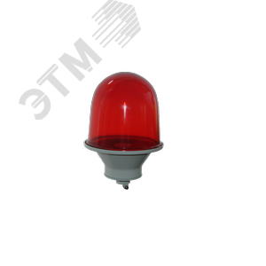 Изображение товара Прибор светосигнальный ЗОМ-Н красный IP53 95Вт Лампа накаливания. Крепление на трубу (шт)