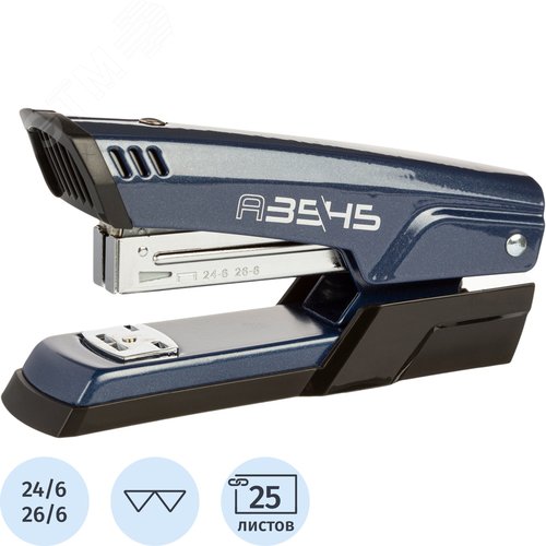 Изображение товара Степлер Maped Advanced Metal до 25 листов синий (скобы № 24/6, 26/6) (шт)