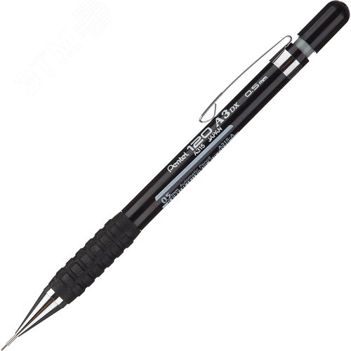 Изображение товара Карандаш механический черный Pentel А315-AX 0.5 мм (шт)
