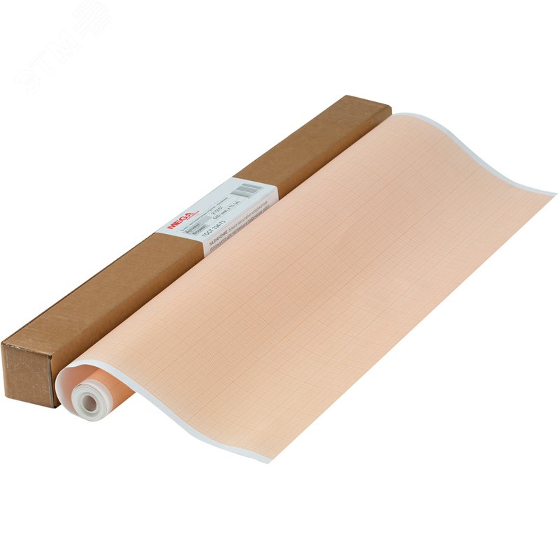 Изображение товара Бумага миллиметровая в рулоне ProMega engineer 64 см x 10 м оранжевая (рул)