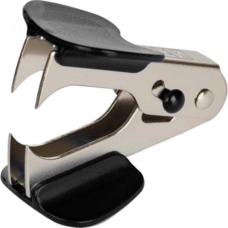 Изображение товара Антистеплер Sax с фиксатором черный для удаления скоб № 24/6 26/6