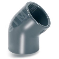 Изображение товара Угол клеевой 45 градусов D20 PVC-U PN16 COMER Италия Изображение товара Угол клеевой 45 градусов D20 PVC-U PN16 COMER Италия