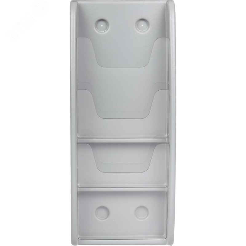 Изображение товара Лоток настенный A4 вертикальный 3 отделения из пластика Комус