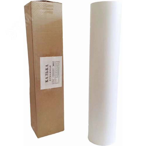 Изображение товара Калька глянцевая Лилия Холдинг (ширина 62 см, длина 17500 см, плотность 60 г/кв.м) (шт)