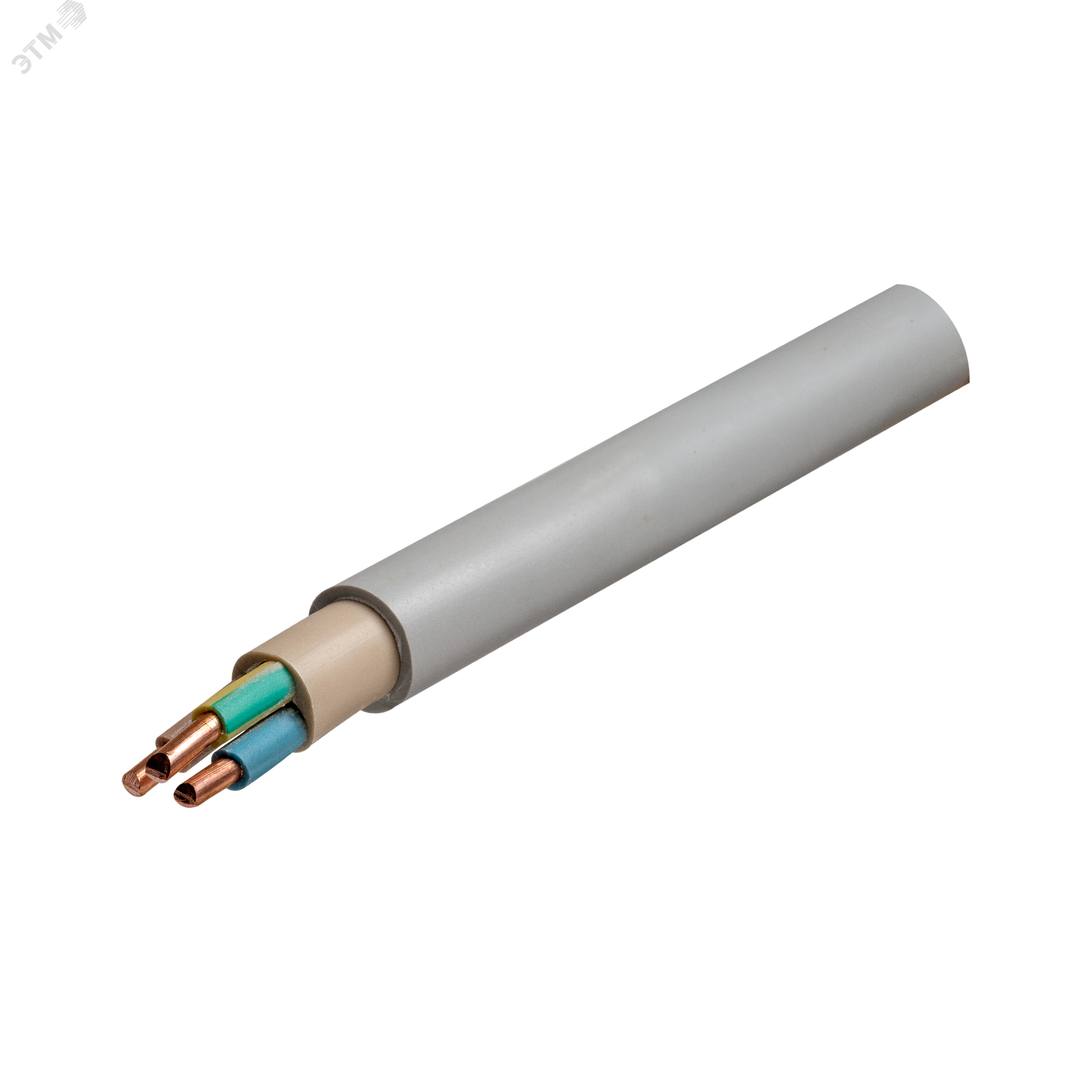 Кабель силовой NYM 3х2,5 ок(N,PE) 0,66 100м ТРТС Севкабель - купить в ...