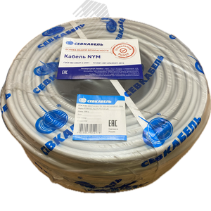 Кабель силовой NYM 3х2,5 ок(N,PE) 0,66 100м ТРТС - фото 2