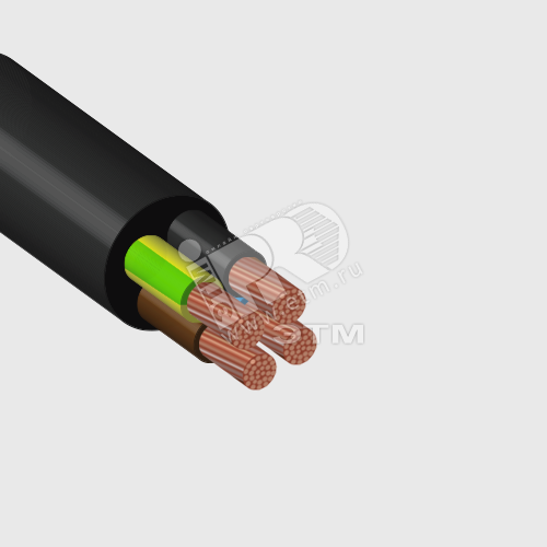 Изображение товара Кабель силовой КГхл 4х70(N) 380/660-2 медь резина солнечная стойкость