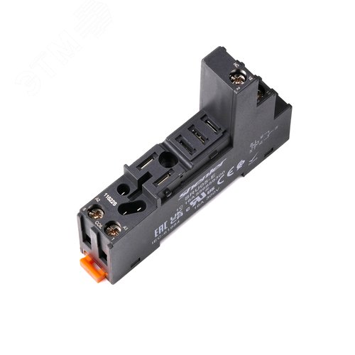 Изображение товара Цоколь, 16A300V, винтовой зажим, черный (шт)