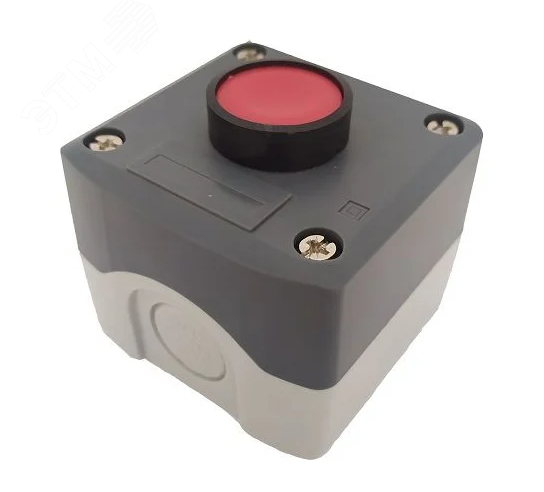 Изображение товара Пост кнопочный ПКУ21Е-111-65 УХЛ2 КМЕ4601кр. IP65 для промышленного применения